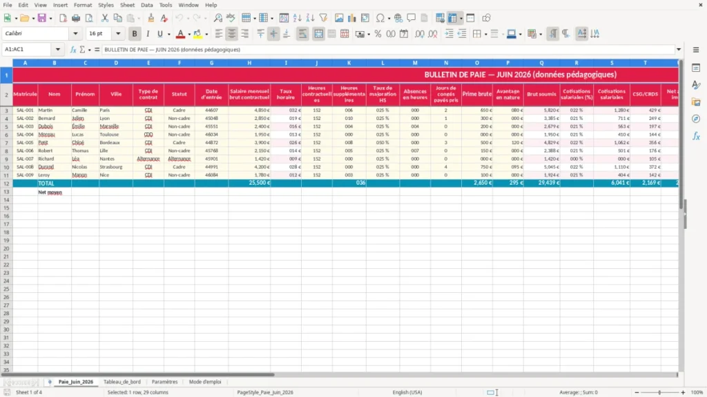 Paie_Juin_2026 – Test gestionnaire paie Excel